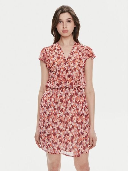 Morgan Sukienka letnia 241-RINA Pomarańczowy Regular Fit. Brązowe kombinezony Morgan, na lato, bez wzorów, z syntetyku, bez kołnierzyka, bez ramiączek. Za 249,99 zł.