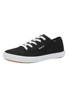 Kangaroos Sneakersy "K-VW Avril" w kolorze czarno-białym rozmiar: 41. Białe trampki KangaROOS, bez wzorów, z materiału, bez zapięcia. Za 118,56 zł.