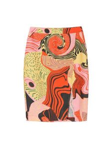 TATUUM Lniana spódnica ze wzorem rozmiar: 34. Spódnice Tatuum, na co dzień, bez wzorów, ze lnu, midi. Za 118,95 zł.