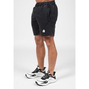 Curtis SweatSzorty - Washed Szary. Szare szorty GORILLA WEAR, bez wzorów. Za 252,00 zł.