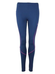 Peak Mountain Legginsy w kolorze granatowym rozmiar: S. Niebieskie legginsy Peak Mountain, bez wzorów, z materiału, z standardowym stanem. Za 86,99 zł.