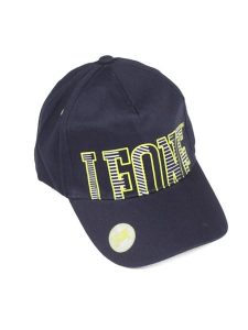 Czapka z daszkiem unisex Leone 1947 Apparel. Niebieskie czapki LEONE 1947 APPAREL, bez wzorów, sportowe. Za 42,06 zł.