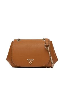 Guess Torebka HWNG96 69210 Brązowy. Brązowe torebki klasyczne Guess, z aplikacjami, ze skóry, bez dodatków. Za 399,99 zł.