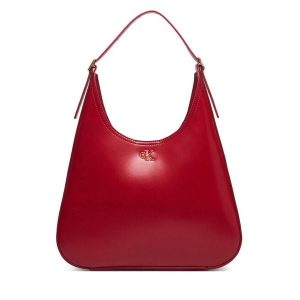 Torebka Calvin Klein. Czerwone torebki klasyczne Calvin Klein, bez wzorów, bez dodatków. Za 569,99 zł.