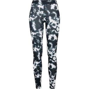 Damskie legginsy tie dye Urban Classics. Białe legginsy Urban Classics, bez wzorów. Za 142,00 zł.