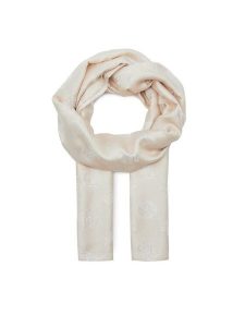 Guess Szal Jorah (BG) Scarves AW5151 COT03 Brązowy. Brązowe rękawiczki Guess, z aplikacjami, z materiału. Za 389,99 zł.