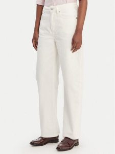 Tommy Hilfiger Jeansy WW0WW49500 Écru Barrel Fit. Jeansy TOMMY HILFIGER, bez wzorów, z bawełny. Za 529,99 zł.