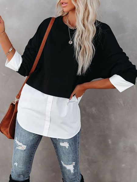 LA Angels Bluza w kolorze czarno-białym rozmiar: M. Białe bluzy LA Angels, m, bez wzorów, bez kaptura. Za 148,96 zł.