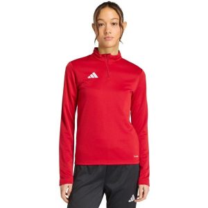 Bluza damska adidas Entrada 26 Training Top. Czerwone bluzy ADIDAS, bez wzorów, z materiału, bez kaptura. Za 121,99 zł.