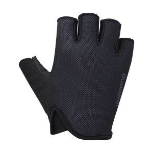 Krótkie rękawiczki damskie Shimano Airway. Czarne rękawiczki Shimano, bez wzorów. Za 175,50 zł.