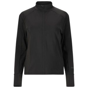 Damska koszulka termoaktywna z długim rękawem Endurance Pulasan. Czarne kurtki ENDURANCE, bez wzorów, bez kaptura. Za 264,50 zł.