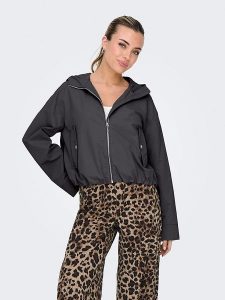 ONLY Kurtka przejściowa w kolorze antracytowym rozmiar: XL. Czarne kurtki ONLY, xl, bez wzorów, bez kaptura. Za 114,17 zł.