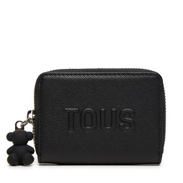 Portfel TOUS. Czarne portfele Tous, bez wzorów. Za 299,99 zł.