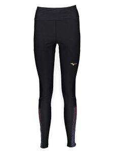 Mizuno Legginsy sportowe "Premium" w kolorze czarnym rozmiar: M. Czarne legginsy Mizuno, m, bez wzorów, z materiału, outdoorowe. Za 122,96 zł.