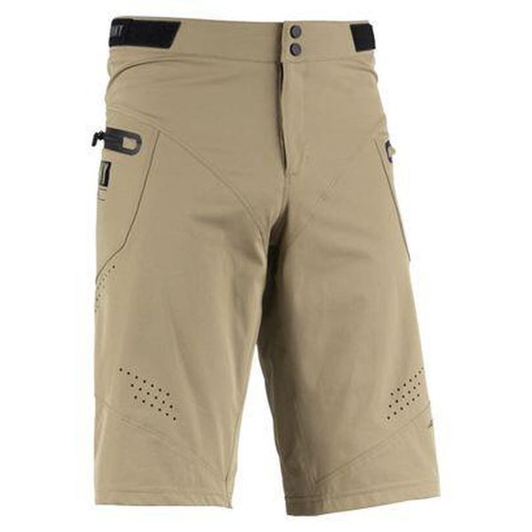 Krótki Kenny Charger. Brązowe szorty KENNY, bez wzorów, z materiału. Za 525,55 zł.