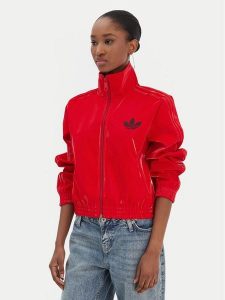 Adidas Bluza adicolor Holiday JY2616 Czerwony Regular Fit. Czerwone bluzy ADIDAS, l, bez wzorów, z wiskozy, bez kaptura. Za 349,99 zł.