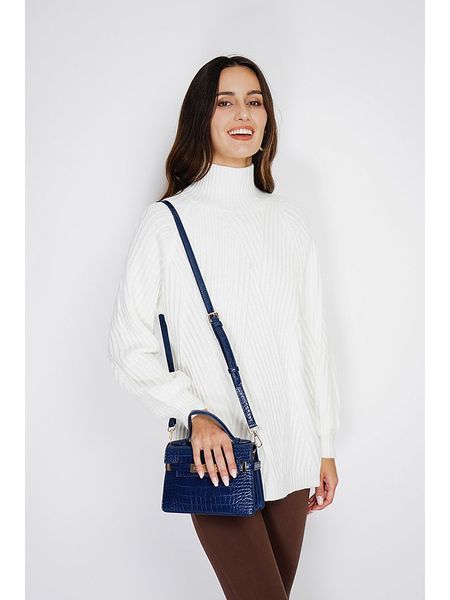 C& Jo Sweter w kolorze białym rozmiar: 40. Białe swetry oversize C& Jo, bez wzorów, z kaszmiru, bez ramiączek. Za 171,95 zł.