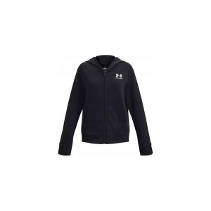Bluza Z Kapturem Under Armour Ua Rival Terry Fz Hoodie-Blk. Czarne bluzy Under Armour, bez wzorów, z kapturem. Za 249,99 zł.