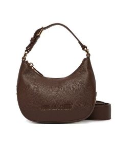 LOVE MOSCHINO Torebka JC4019PP1NLT0301 Brązowy. Brązowe torebki klasyczne LOVE MOSCHINO, bez wzorów, ze skóry, bez dodatków. Za 669,99 zł.