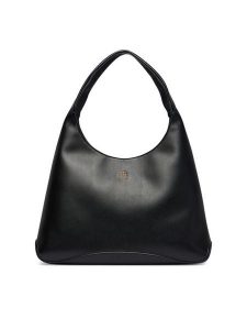 Tommy Hilfiger Torebka Th Everyday AW0AW19187 Czarny. Czarne torebki klasyczne TOMMY HILFIGER, bez wzorów, ze skóry, bez dodatków. Za 569,99 zł.