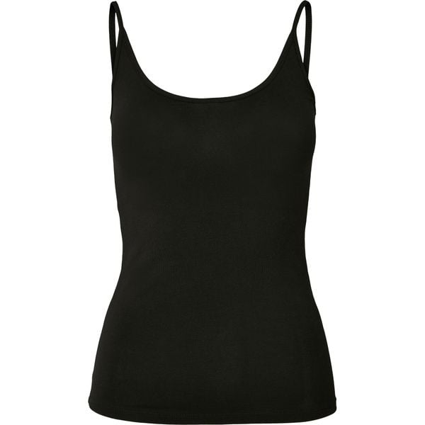 Top kobiet Urban Classics basic (2pcs) (grandes tailles). Białe topy Urban Classics, bez wzorów, bez kołnierzyka, bez ramiączek. Za 128,00 zł.