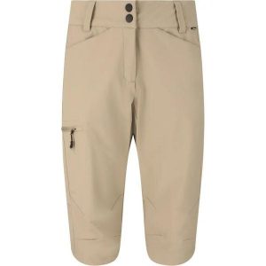 Damskie spodnie 3/4 Whistler Shannie. Brązowe spodnie dresowe WHISTLER, bez wzorów. Za 298,50 zł.