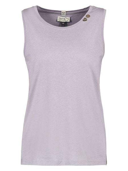 Sublevel Top w kolorze fioletowym rozmiar: XS. Różowe topy Sublevel, xs, bez wzorów, z bawełny, bez kołnierzyka, bez ramiączek. Za 41,30 zł.