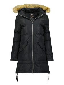 Canadian Peak Parka "Canelleak" w kolorze czarnym rozmiar: M. Czarne płaszcze Canadian Peak, m, bez wzorów, bez kaptura. Za 228,38 zł.