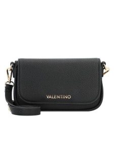 Valentino Torebka Miramar VBS7UE02G Czarny. Czarne listonoszki Valentino, bez wzorów, ze skóry, bez dodatków. Za 419,99 zł.