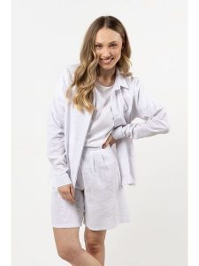 Awama Koszula w kolorze białym rozmiar: XL. Białe koszule Awama, xl, bez wzorów, z bawełny, bez kołnierzyka, bez ramiączek. Za 194,99 zł.