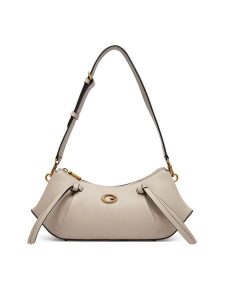Guess Torebka Allegra HWBG22 37180 Beżowy. Brązowe torebki klasyczne Guess, z aplikacjami, ze skóry, bez dodatków. Za 544,99 zł.
