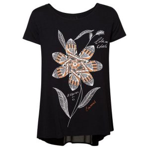 Desigual Koszulka Damska Ts Apaches L Czarny. Bluzki marki Desigual. Za 199,00 zł.