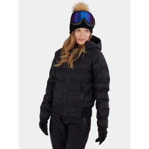 Kurtka Narciarska Damska Fundango Zina. Czarne kurtki FUNDANGO, na zimę, bez wzorów, bez kaptura. W wyprzedaży za 499,00 zł.