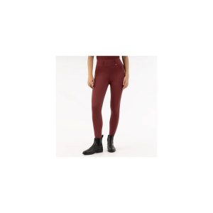 Damskie legginsy jeździeckie z pełną przyczepnością BR Equitation. Brązowe legginsy BR, bez wzorów, z materiału. Za 382,60 zł.