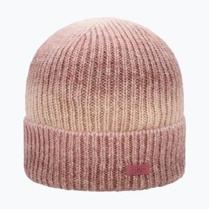 Czapka zimowa damska CMP 5505813 Knitted. Czerwone czapki CMP, bez wzorów. Za 79,99 zł.