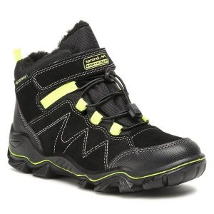 Trapery Sprandi. Czarne buty zimowe Sprandi, bez obcasa, bez zapięcia. Za 159,99 zł.