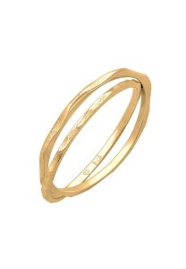 Elli Damski pierścionek Vintage Look owinięty w srebro próby 925 Pierścionki 1 ct. Pierścionki Elli, srebrne. Za 279,64 zł.