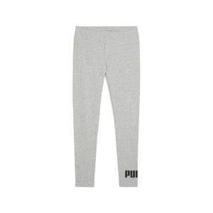 Legginsy damskie z logo No. 1 ESS PUMA Light Gray Heather. Czarne legginsy Puma, bez wzorów, z dżerseju. Za 129,00 zł.