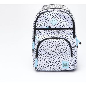 Wzorzysty plecak - Biały. Plecaki marki Cropp. W wyprzedaży za 49,99 zł.