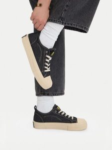 G-Star Raw Trampki CEO-GST02 Granatowy. Niebieskie trampki G-Star, bez wzorów, z materiału, bez zapięcia. Za 143,99 zł.