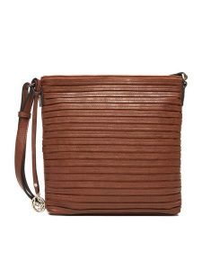 Lasocki Torebka CEO-LSK-K-022-06 Brązowy. Brązowe listonoszki Lasocki, bez wzorów, z materiału, bez dodatków. Za 179,99 zł.