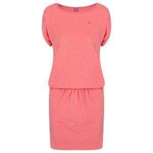 Sukienka Loap Abvika Damska 2XL – Off-Shoulder, 95% Bawełna. Sukienki ZEAGLE, xl, bez wzorów, z bawełny, sportowe, bez kołnierzyka, bez ramiączek, sportowe. Za 153,99 zł.