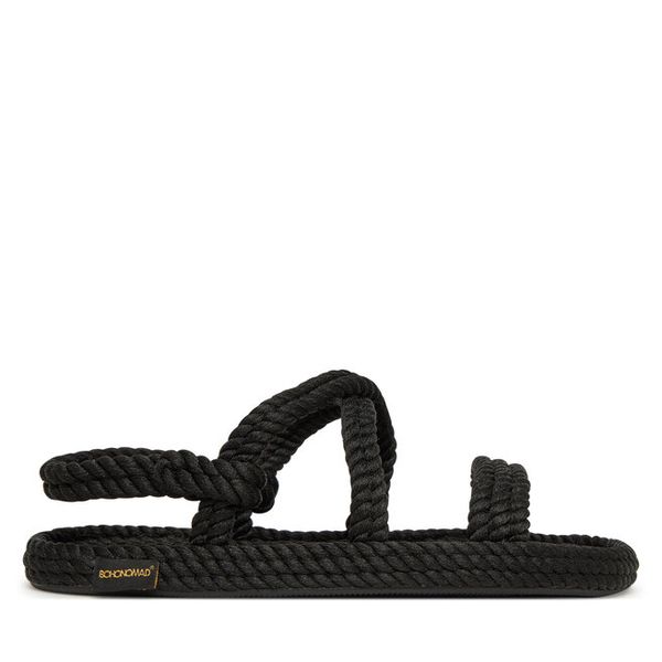 Sandały Bohonomad. Czarne sandały Bohonomad, bez wzorów, bez obcasa, na płaskiej podeszwie, bez zapięcia. Za 209,99 zł.