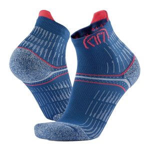 Skarpety do biegania kobieta Sidas Run Anatomic Comfort Lady wysokosc kostki. Czerwone skarpetki SIDAS, bez wzorów. Za 99,00 zł.