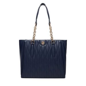 Torebka Beverly Hills Polo Club. Niebieskie shopper bag Beverly Hills Polo Club, bez wzorów, bez dodatków. Za 279,99 zł.