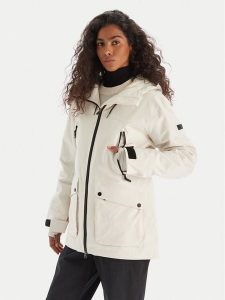 Roxy Kurtka narciarska ERJTJ03515 Biały Slim Fit. Białe kurtki sportowe Roxy, na zimę, l, bez wzorów, z syntetyku, bez kaptura, narciarskie. Za 551,99 zł.