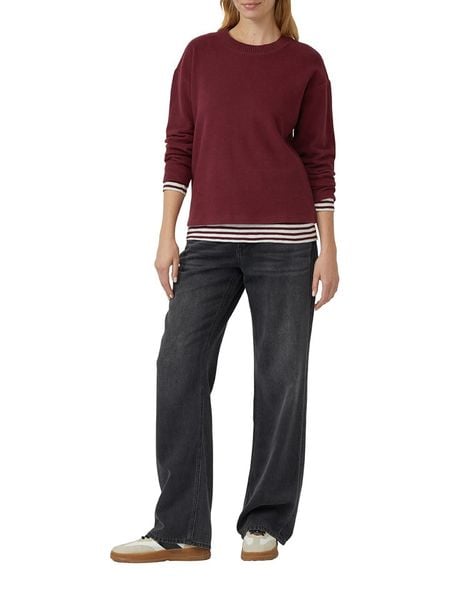 S.Oliver Bluza w kolorze bordowym rozmiar: 38. Czerwone bluzy s.Oliver, s, bez wzorów, bez kaptura. Za 104,95 zł.