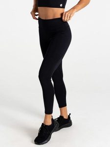 Dare 2b Legginsy sportowe "Influential II" w kolorze czarnym rozmiar: 42. Czarne legginsy Dare 2b, bez wzorów, z materiału, outdoorowe. Za 109,78 zł.