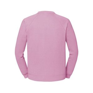 Bluza Fruit Of The Loom Classic Raglan Adult Pink Claro. Białe bluzy FRUIT OF THE LOOM, bez wzorów, z bawełny, bez kaptura. Za 171,99 zł.