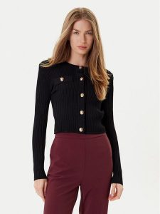 Marciano Guess Kardigan 5YGR32 5881Z Czarny Regular Fit. Czarne kardigany Marciano Guess, z wiskozy. Za 339,99 zł.